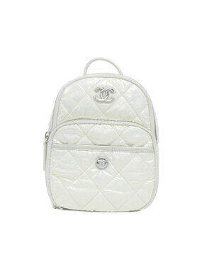 Chanel Backpack White